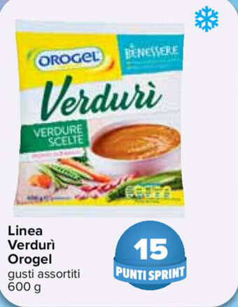 Orogel Linea Verdurì 600g