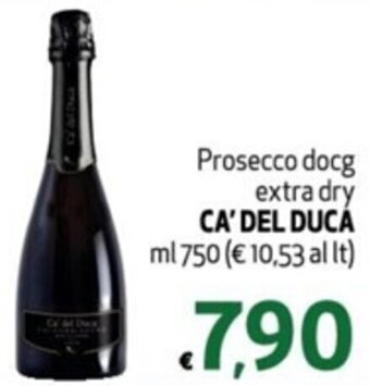 Prosecco docg extra dry CA' DEL DUCÁ ml 750