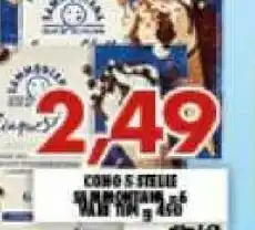Gros Sammontana 6 Coni Cinque Stelle Caffè 450 G(ml) offerta