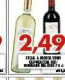 Gros Sella & mosca I Piani Nuraghe Majore Bianco 750 G(ml) offerta
