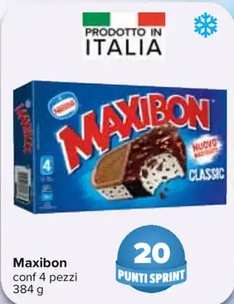 Carrefour Maxibon 4 pezzi 384g offerta
