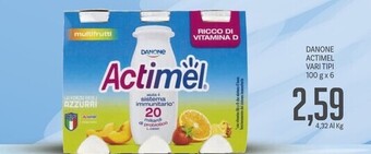 Supermercati Piccolo Danone actimel offerta