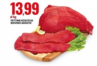 Eurospin Fettine scelte di bovino adulto offerta