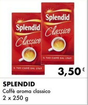 SPLENDID Caffè aroma classico 2 x 250 g