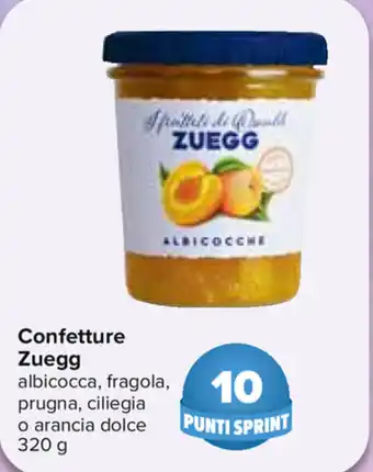 Carrefour Zuegg Confetturre 320g offerta