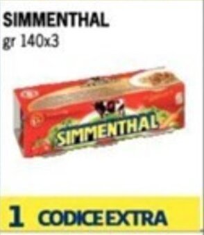 SuperW SIMMENTHAL gr 140x3 offerta