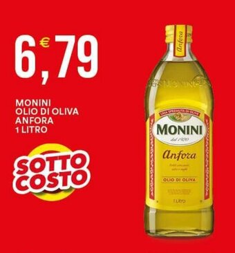 Vantaggio Cash&Carry MONINI OLIO DI OLIVA ANFORA 1 LITRO offerta