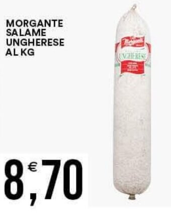 Vantaggio Cash&Carry MORGANTE SALAME UNGHERESE offerta