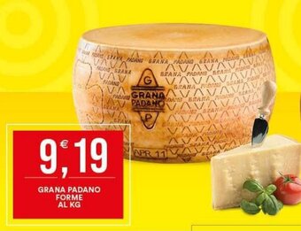 Vantaggio Cash&Carry GRANA PADANO FORME offerta