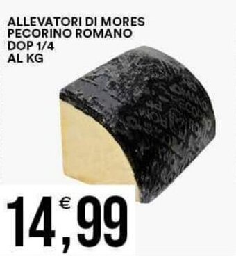 Vantaggio Cash&Carry ALLEVATORI DI MORES PECORINO ROMANO DOP 1/4 offerta