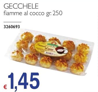 GECCHELE fiamme al cocco gr. 250