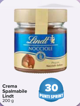 Carrefour Lindt Crema Spalmabile 200g offerta