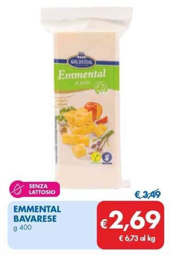 MD Discount EMMENTAL BAVARESE g 400 offerta