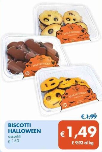 MD Discount BISCOTTI HALLOWEEN assortiti g 150 offerta