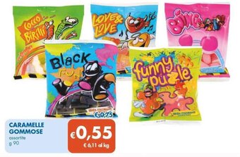 MD Discount CARAMELLE GOMMOSE assortite g 90 offerta