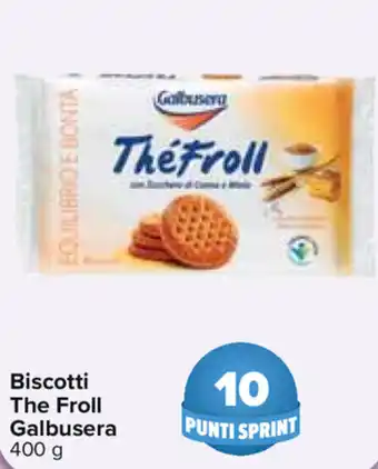 Carrefour Galbusera Biscotti The Froll 400g offerta