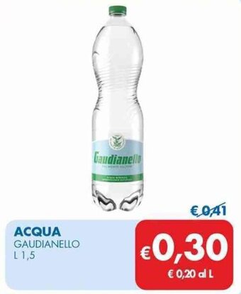 MD Discount ACQUA GAUDIANELLO L 1,5 offerta
