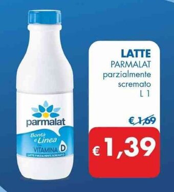 MD Discount LATTE PARMALAT parzialmente scremato L 1 offerta