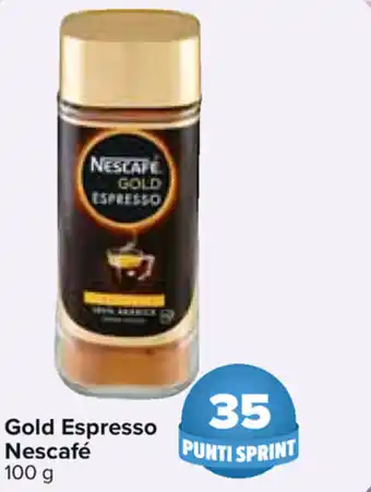 Carrefour Nescafé Gold Espresso 100g offerta