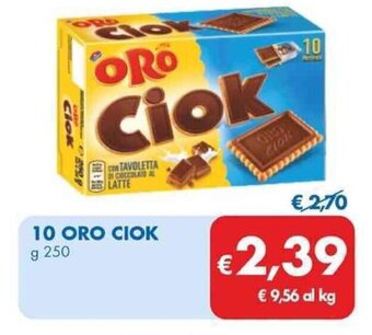 MD Discount 10 ORO CIOK g 250 offerta