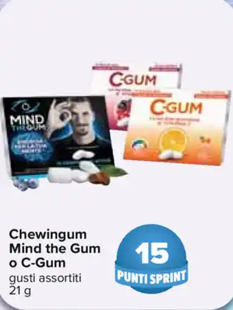 Chewingum Mind the Gum o C-Gum 21g
