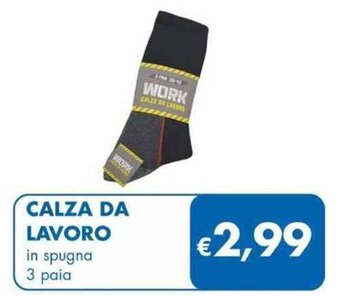 MD Discount CALZA DA LAVORO in spugna 3 paia offerta