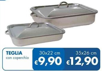 MD Discount TEGLIA con coperchio 30x22 cm offerta