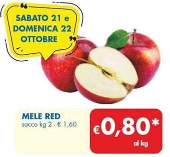 MD Discount MELE RED sacco kg 2 offerta
