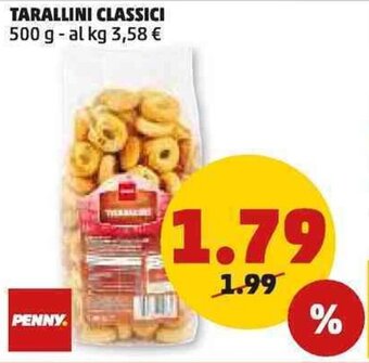 PENNY TARALLINI CLASSICI 500 g offerta