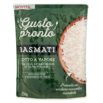 Qui Discount Riso integrale selvaggio/basmati gusto pronto 250 gr offerta