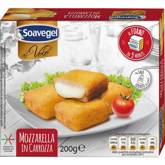 Qui Discount Mozzarella in carrozza astuccio soavegel 200 gr offerta