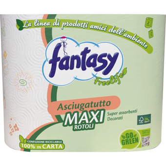 Qui Discount Asciugatutto freelife 2 rotoli 2 veli 170 strappi offerta