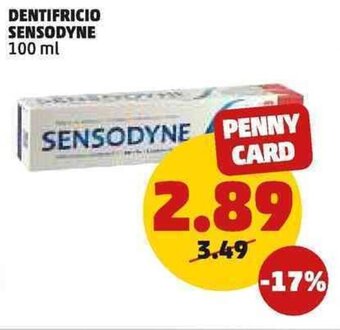 PENNY DENTIFRICIO SENSODYNE 100 ml offerta