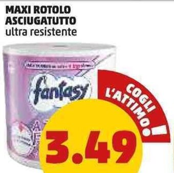 PENNY MAXI ROTOLO ASCIUGATUTTO ultra resistente offerta