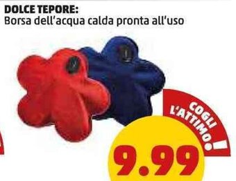PENNY DOLCE TEPORE: Borsa dell'acqua calda pronta all'uso offerta