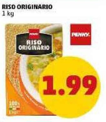 PENNY RISO ORIGINARIO 1 kg offerta
