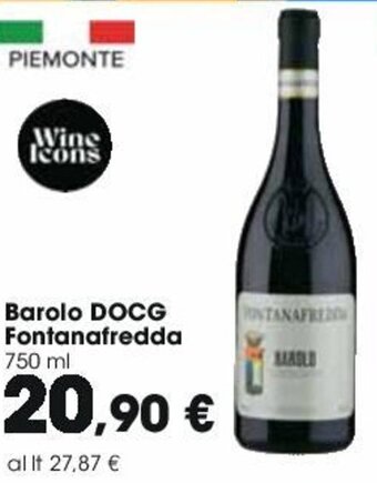 Barolo DOCG Fontanafredda 750 ml