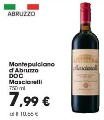 Montepulciano d'Abruzzo DOC Masciarelli 750 ml