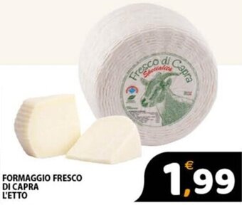 Premium Supermercati FORMAGGIO FRESCO DI CAPRA L'ETTO offerta