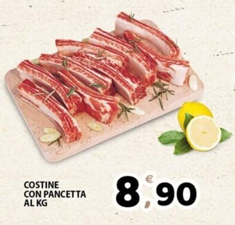 Premium Supermercati COSTINE CON PANCETTA AL KG offerta