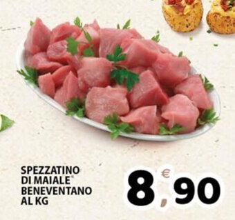 Premium Supermercati SPEZZATINO DI MAIALE BENEVENTANO AL KG offerta