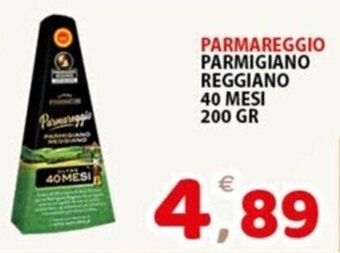 Premium Supermercati PARMAREGGIO PARMIGIANO REGGIANO 40 MESI 200 GR offerta
