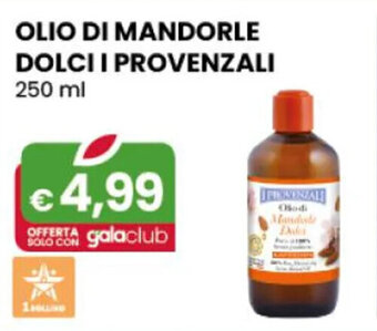 OLIO DI MANDORLE DOLCI I PROVENZALI 250 ml