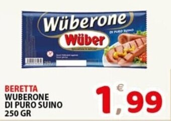 Premium Supermercati BERETTA WUBERONE DI PURO SUINO 250 GR offerta