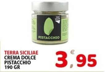 TERRA SICILIAE CREMA DOLCE PISTACCHIO 190 GR