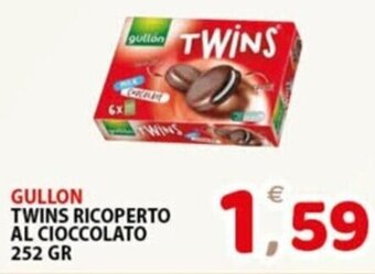 GULLON TWINS RICOPERTO AL CIOCCOLATO 252 GR