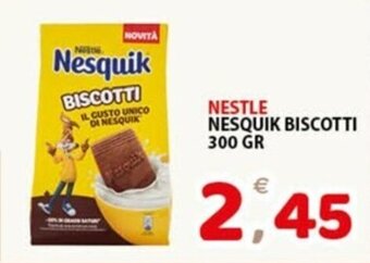Premium Supermercati NESTLE NESQUIK BISCOTTI 300 GR offerta