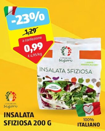 ALDI INSALATA SFIZIOSA 200 G offerta