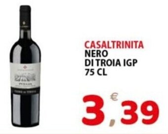 CASALTRINITA NERO DI TROIA IGP 75 CL