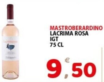 MASTROBERARDINO LACRIMA ROSA IGT 75 CL